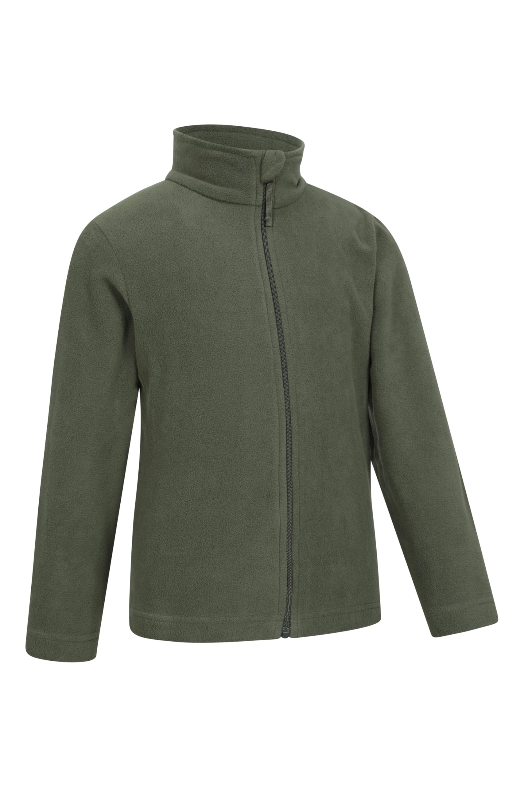 Mountain Warehouse Camber II Forro Polar Infantil con Cremallera Completa - Sudadera cómoda y Ligera, Antibolitas - para otoño, Invierno, Acampada, Exterior y Senderismo