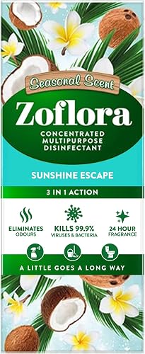 Zoflora Sunshine Escape 500ml Concentrated Disinfectant