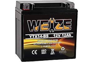 Weize YTX14 BS Honda Talon Battery: Ultimate Power for Off-Road Adventures