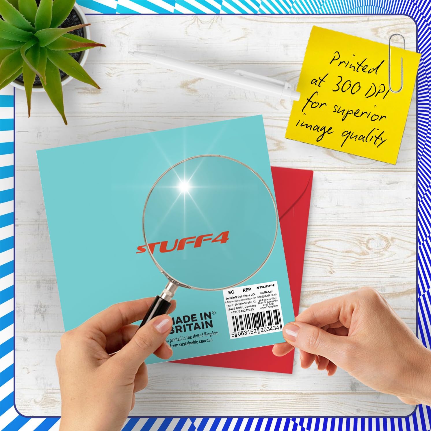 Brother Birthday Card - You're Paw-some! - Happy Bday Card for Brother from Sister Sibling, 5.7 x 5.7 Inch Playful Greeting Cards