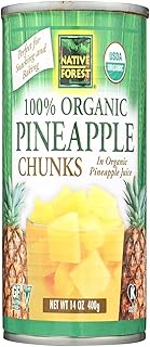 Native Forest Pineapple Chunks, Organic, 14 Oz