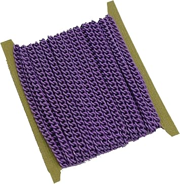 FS Brand - Colored Chain Twist Curbe. Purple