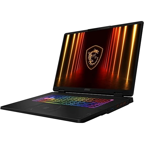 msi Crosshair 18 HX AI 18" 2560x1600 240Hz Display Gaming Laptop, Intel Core Ultra 9 275HX (24 Cores, 2.1-5.4 GHz), NVIDIA RTX 5070 8GB GDDR7, 32GB RAM, 1TB NVMe SSD, Windows 11 Home
