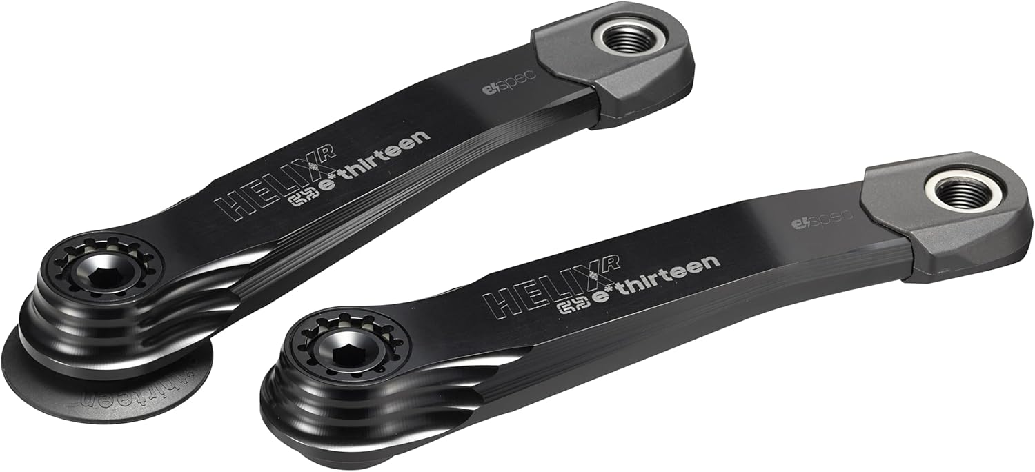 e*thirteen Helix Race Alloy e*spec eMTB Cranks Compatible with Bosch SX/Brose/TQ eBike Motors