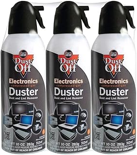 Dust-Off Disposable Compressed Gas Duster, 10 oz Can - 3 Pack