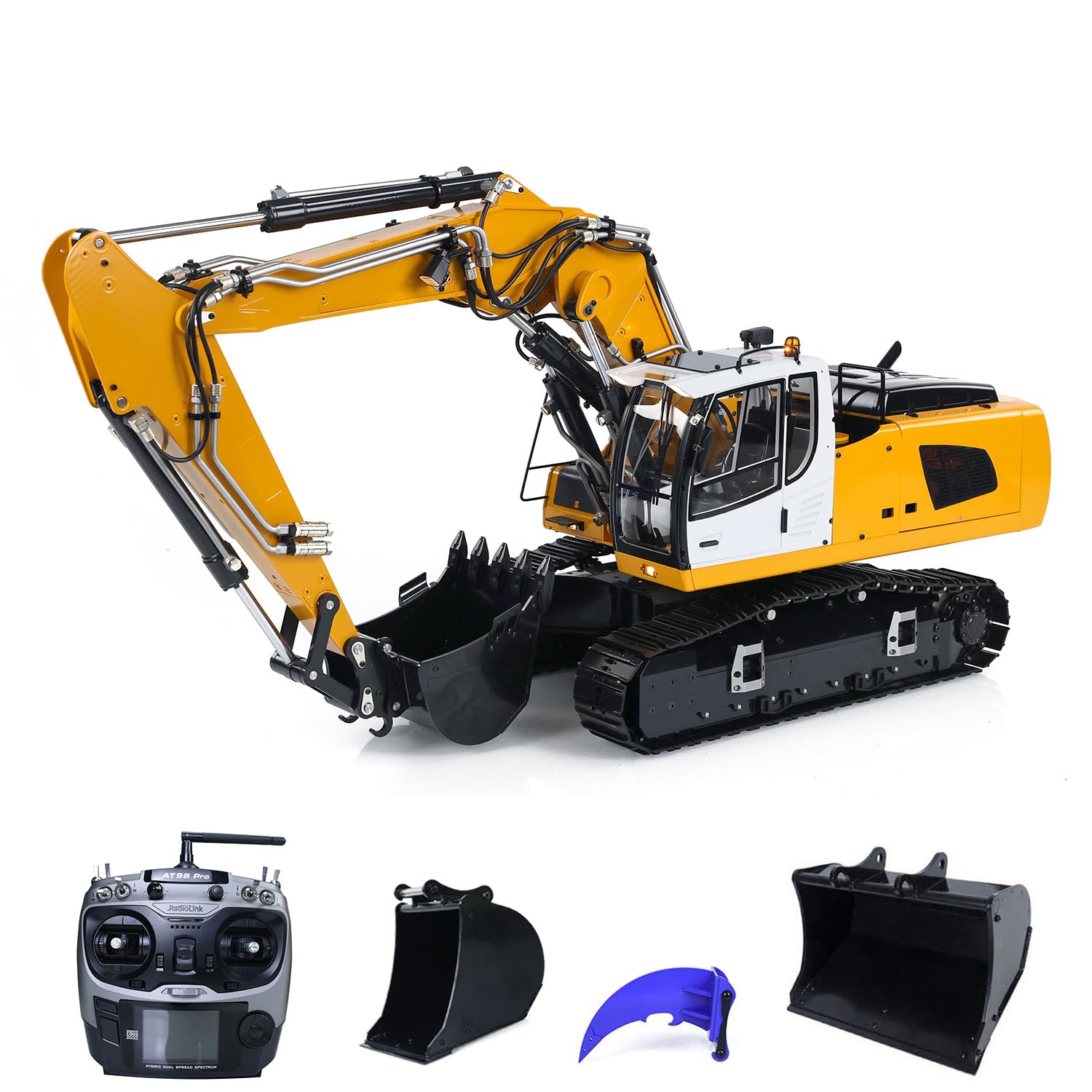 LESU Pièces décoratives de cabine pour 1/14 RC Excavatrice