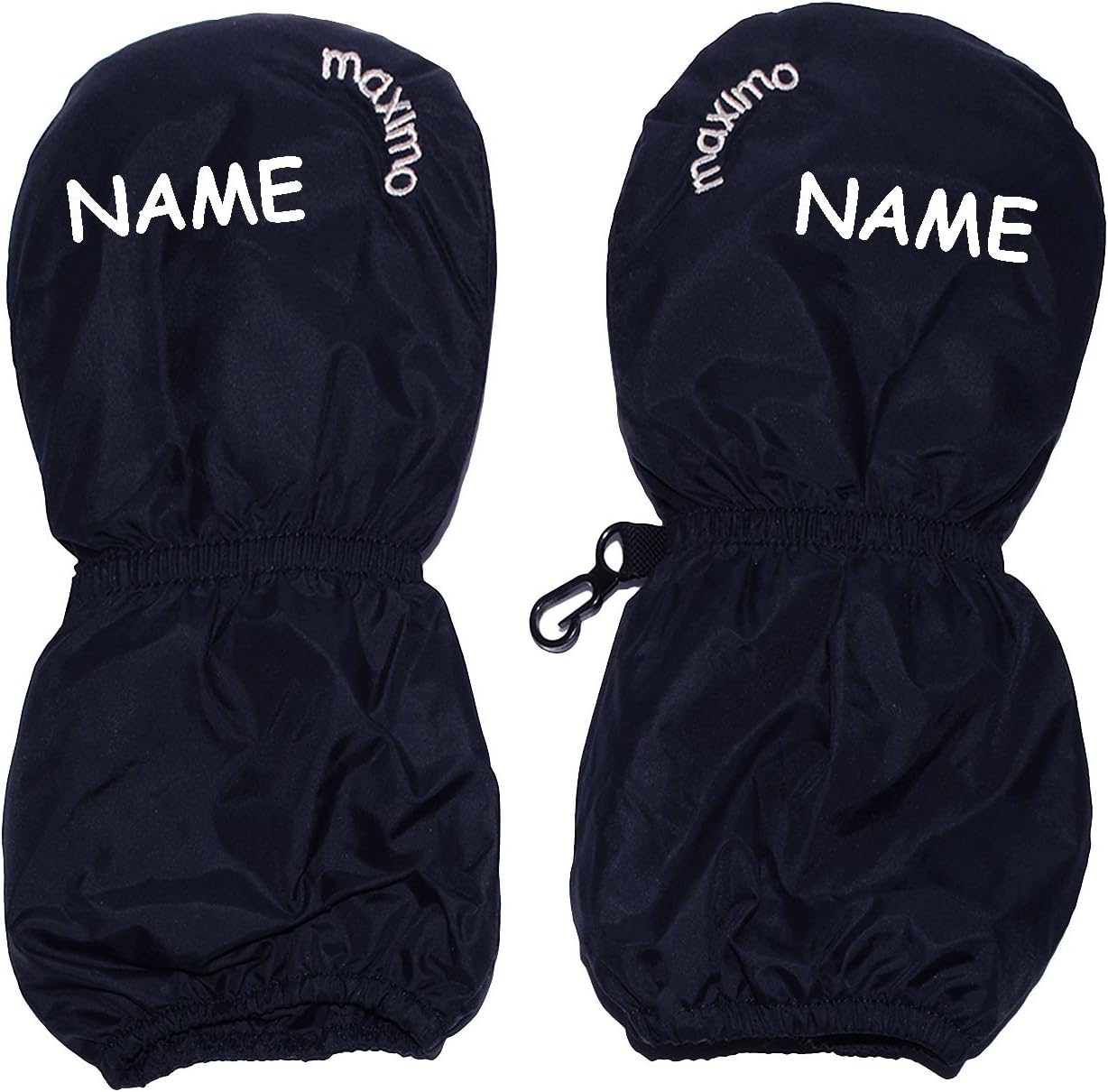 Coole Thermo-Fausthandschuhe Für Kleinkinder - Blau Mit Reflektorstreifen, Wasserdicht & Extra Warm