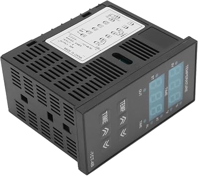 Digital Display Heat Press Temperature Controller Kit with PID Control for Heat Press Machines100-240V Adjustable Thermostat for Automotive Apparel Heat Transfer