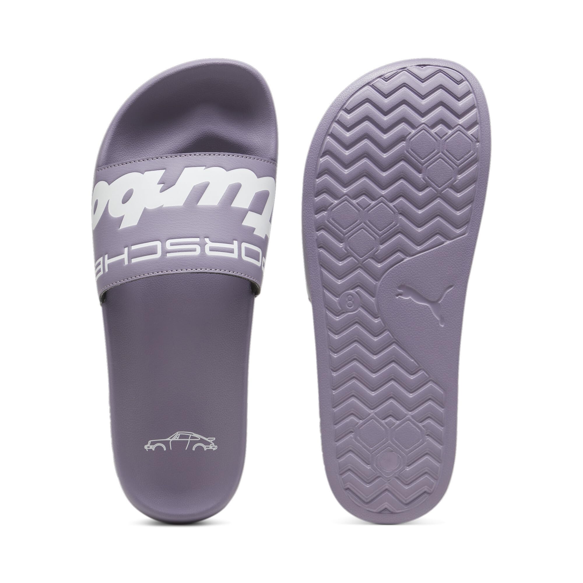 PUMA Unisex PL Leadcat 2.0 Slide Sandal, Pale Plum White, 8 UK