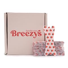 Breezys Nasal Strips Cute Nose Breathing Tape for Better Sleep Anti Snoring Solution Nasal Congestion Relief - Extra