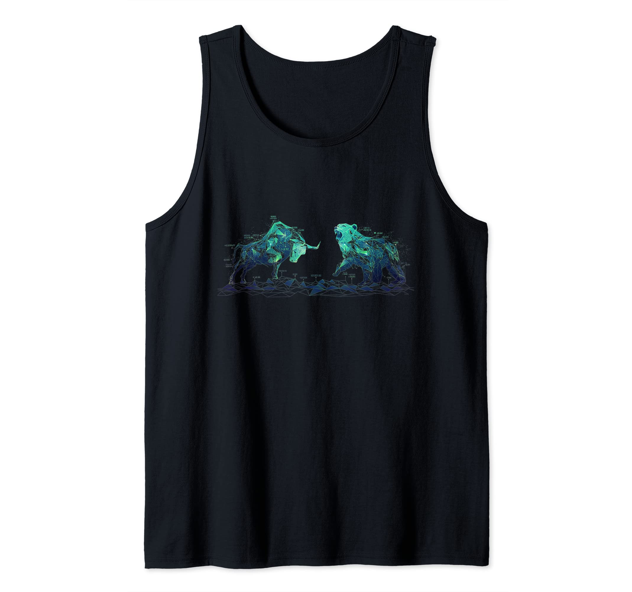 Bull Bear Stock Exchange S&P Stock Trader Tank Top