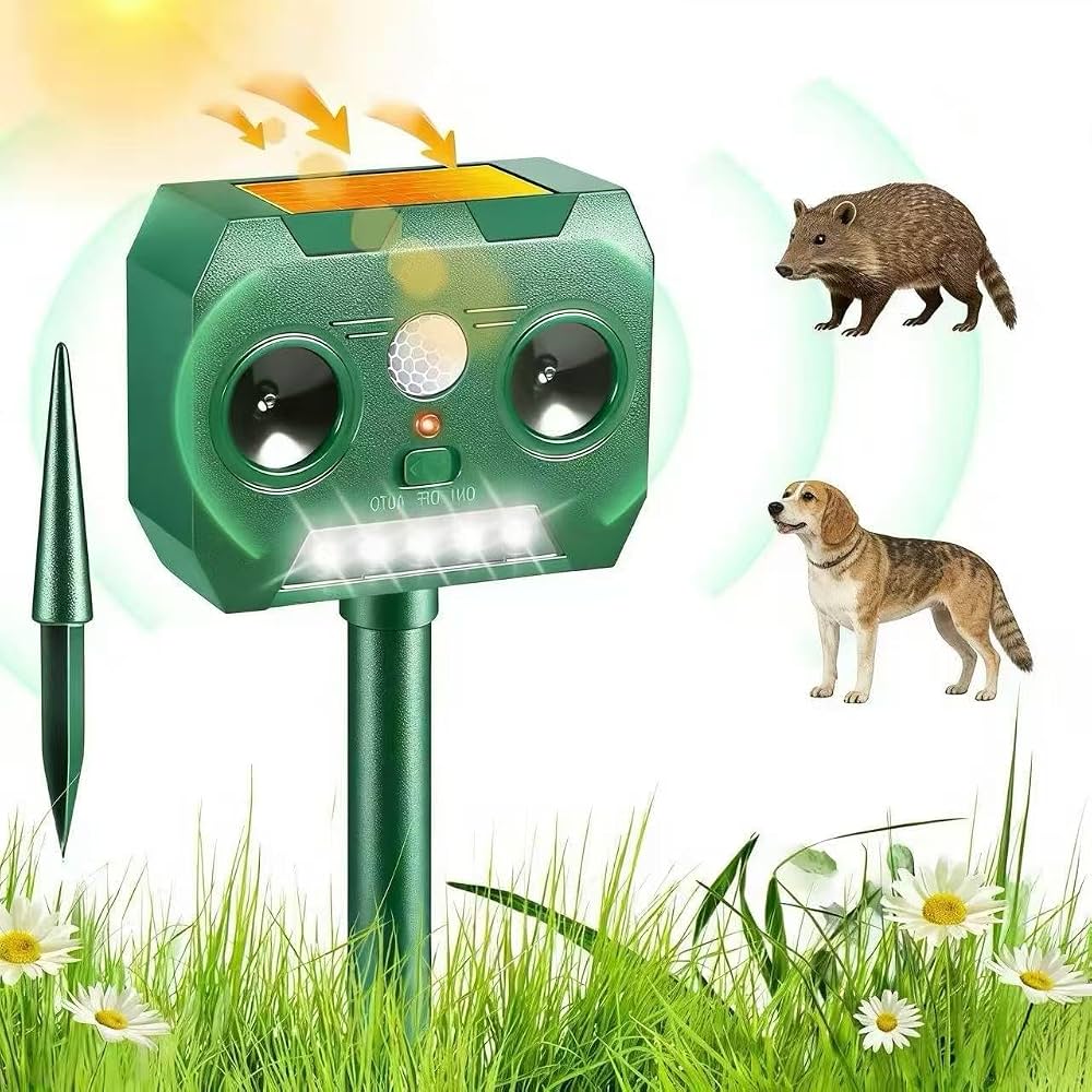 Amazon.co.jp: 動物撃退器 猫よけ 超音波【2026年 強力害獣対策】 犬よ