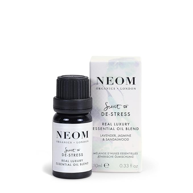 NEOM - Essential Oil Blend, 10ml | Lavender, Jasmine & Sandalwood | Aromatherapy