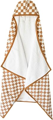 Copper Pearl Toallas de baño con capucha de primera calidad, de tejido de rizo con capucha, bolsillos y diseños geniales, ideales