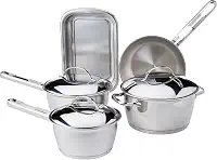 Jogo de Panelas em Aço Inox 5 peças Allegra Tramontina
