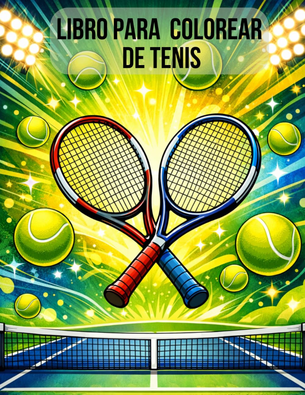 Libro de colorear de tenis: Libro de colorear acerca de tenis para niños, Mi Primer Libro de Actividades: Tenis – Páginas para Colorear