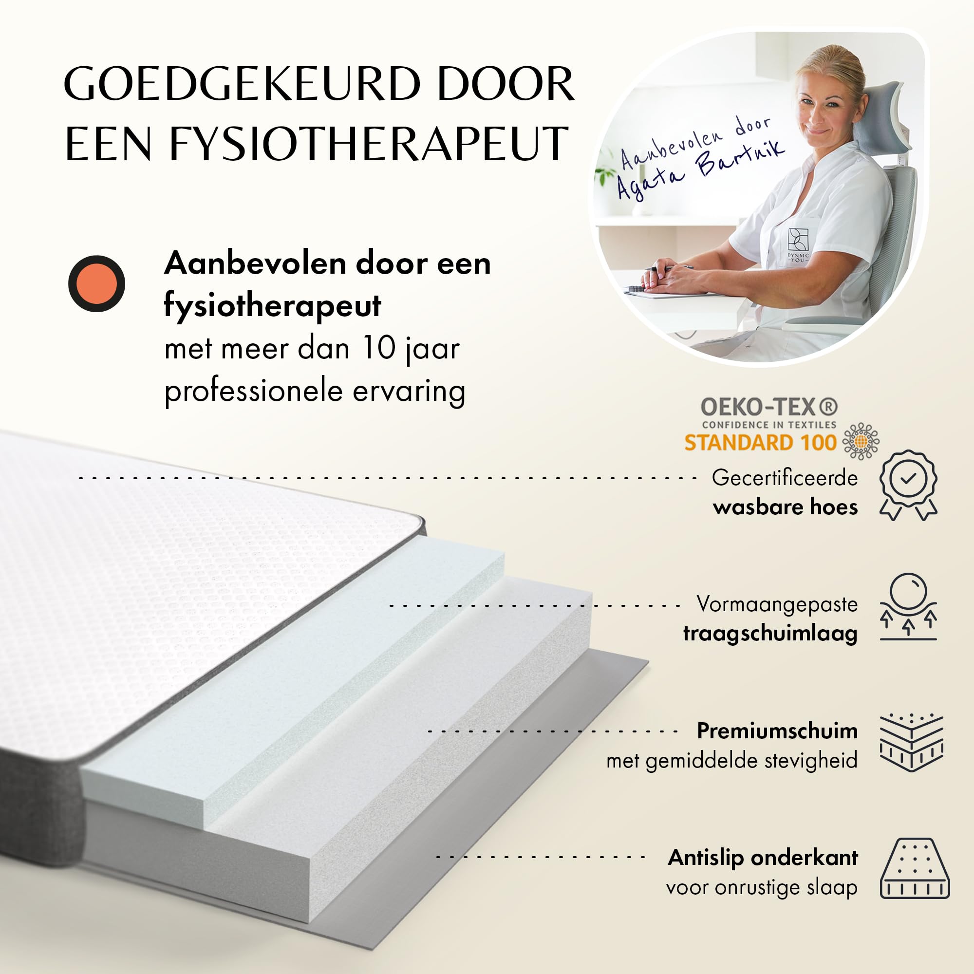 Opvouwbaar matras, campingmatras voor een comfortabele