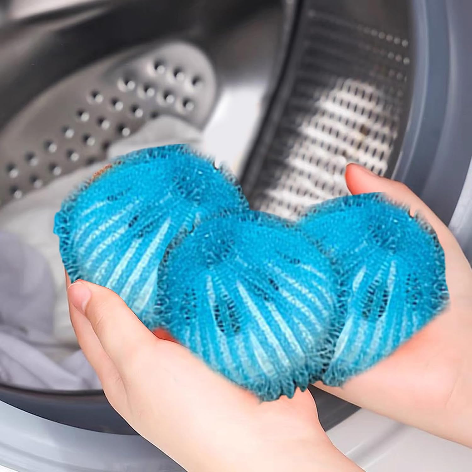 Pet Hair Remover for Laundry, Reusable Washing Balls Lint Remover Hair Catcher Dryer