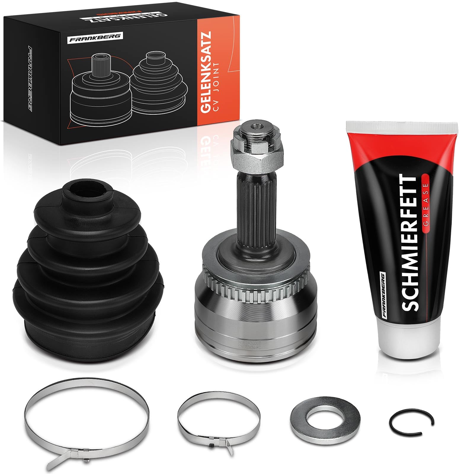 Frankberg Kit de junta homocinética del eje delantero lado de la rueda | Compatible con: Cerato Saloon LD, Cerato LD