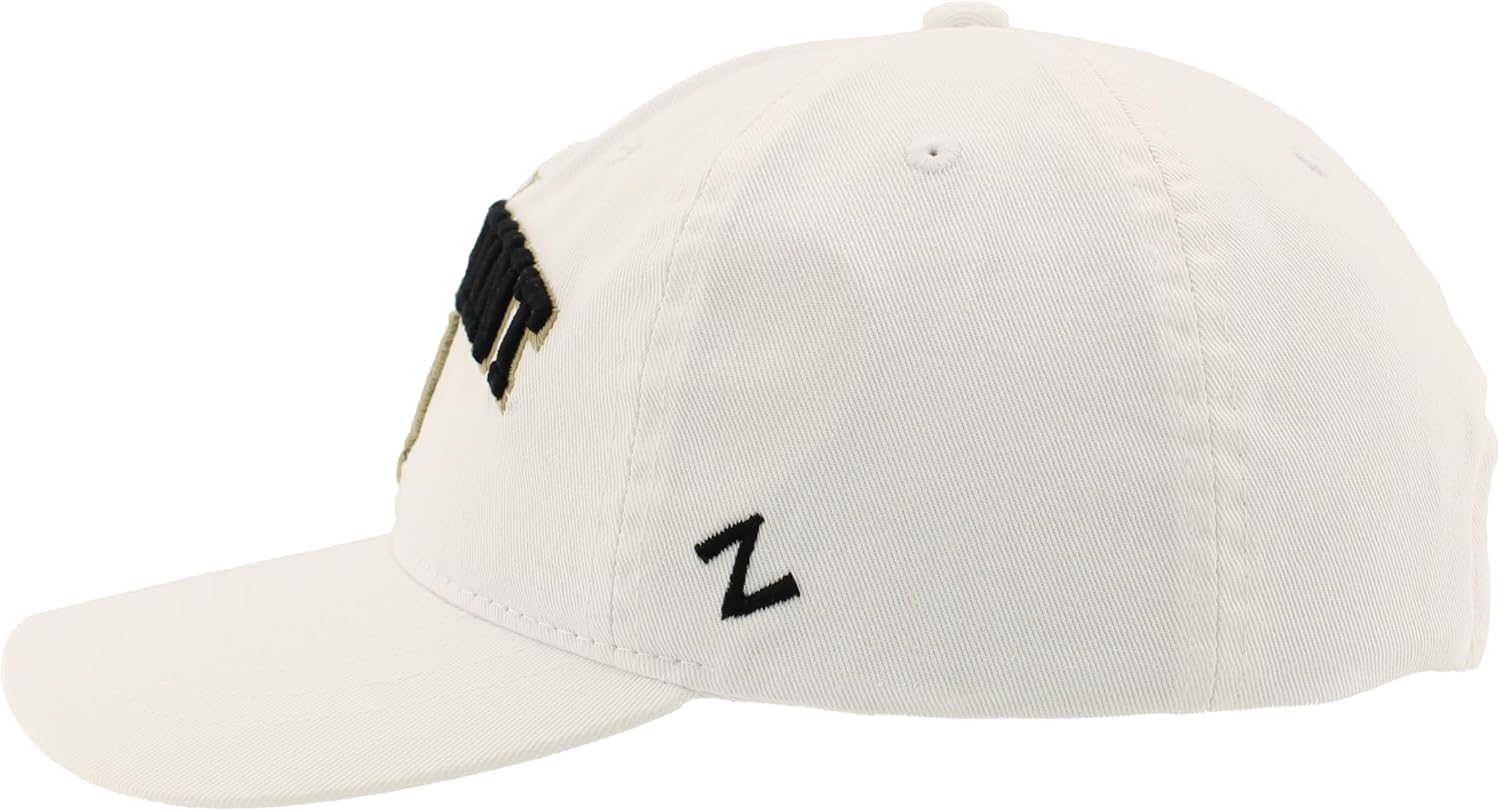 ZHATS NCAA Unisex-Adult NCAA Officially Licensed Hat Scholarship Classic White - Image 3