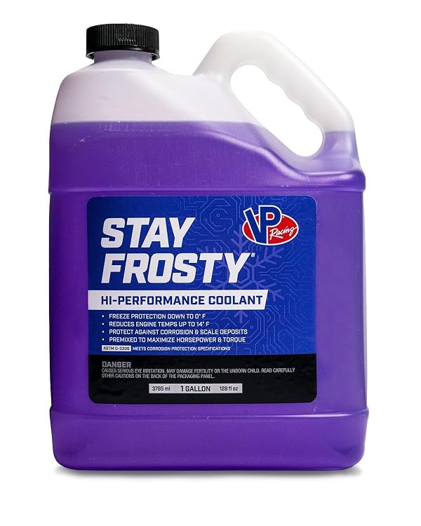 VP Racing Fuels 23071 Stay Frosty Hi-Performance Coolant, 1 Gallon (1 Pack) by VP Racing - Used condition - US$23.23