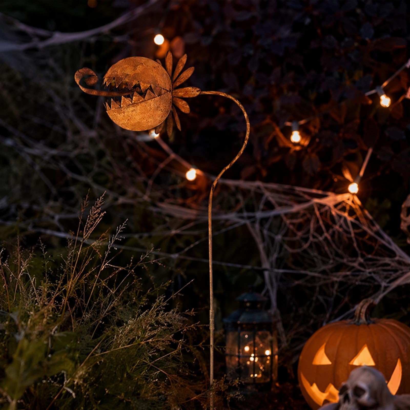 S Whimsical Metal Carnivorou Plant Garden Take (S)