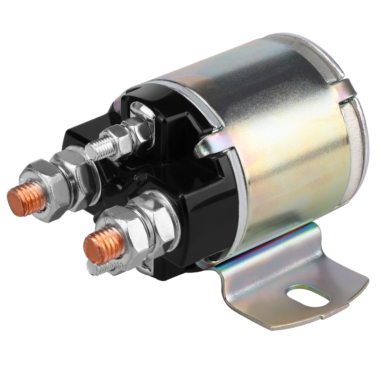 Kabing 12Volt Solenoid for Yamaha G2 G8 G9 G11 G14 G16 Gas Golf Cart 4 Terminal Solenoid, Replace OEM JF2-H1950-00, JR3-H1950-00, J38-81950-01