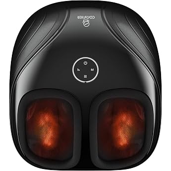 Comfier Shiatsu Foot Massager Foot Massager with Heat