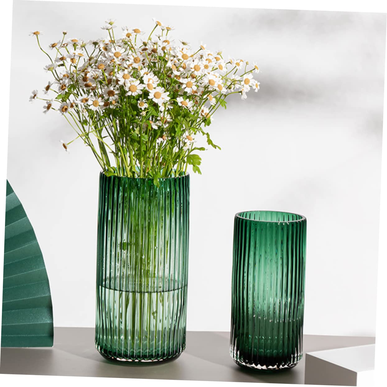 SOIMISS Arreglo Floral Jarrón Decorativo Nórdico Vidrio Resistente Decoración De Hogar Talla s