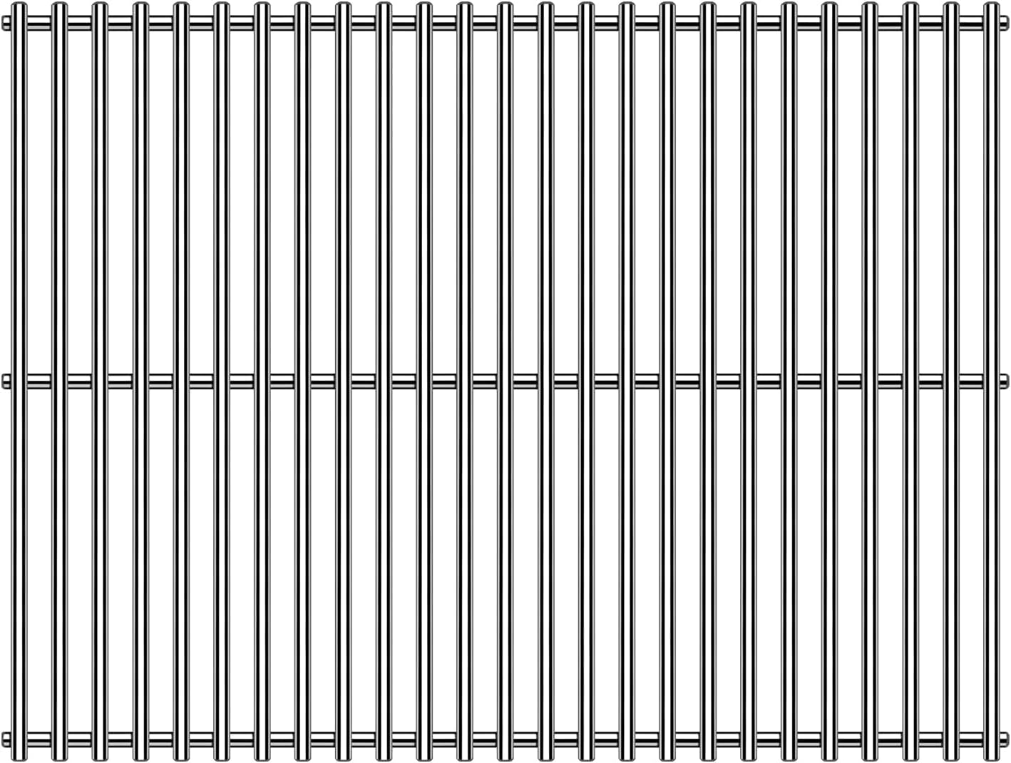 1 Pack Grill Stainless Steel Wire Cooking Grid Rock Grates Replacement Parts for MHP GJK JNR,18 inch x13 3/4 inch