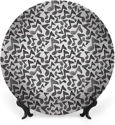 Miniatura 15 de Platos decorativos, adorno de impresión moderna, acuarela de ramas cítricas de limón, 6 pulgadas, decoración de pared de cocina, verde bosque