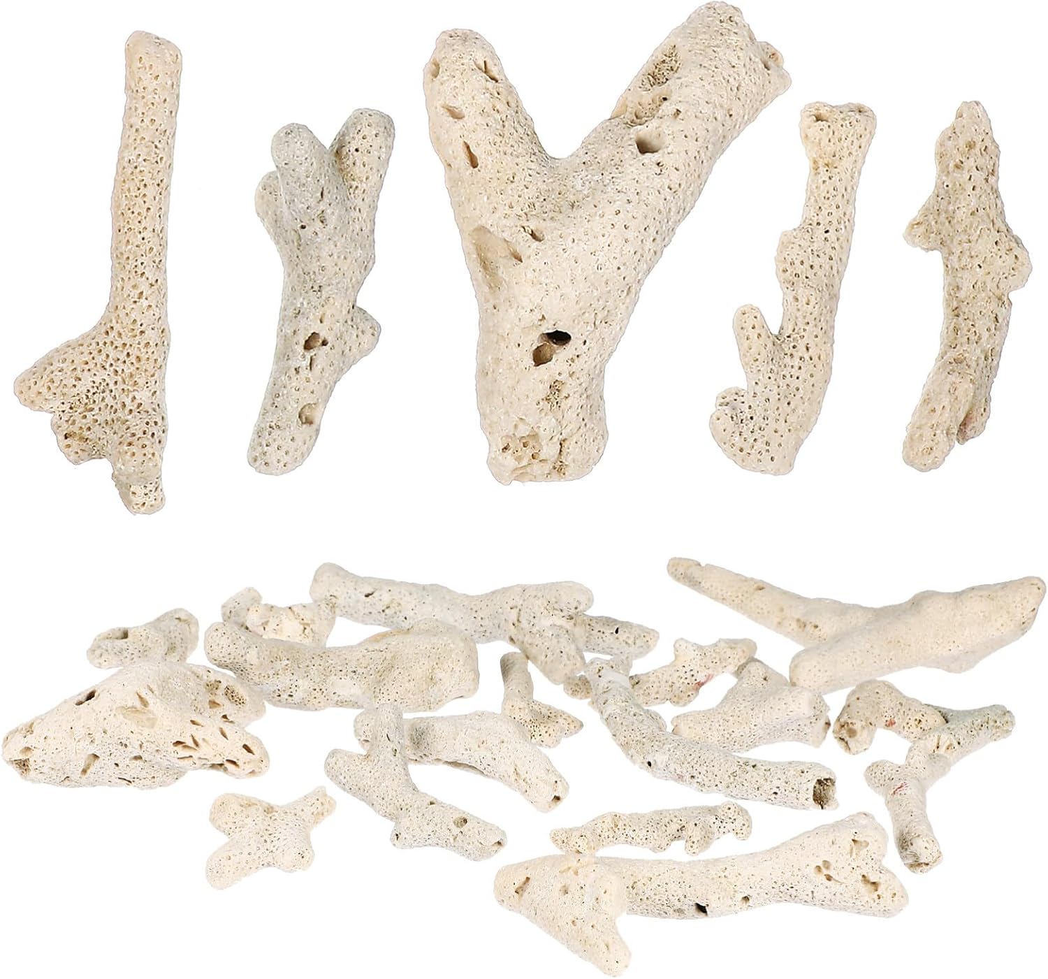 Garneck 310cm 500g Crushed Coral for Freshwater Saltwater Aquarium Natural Coral