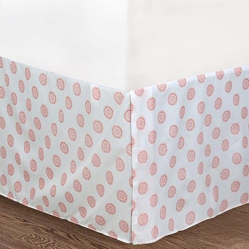 Miniatura 4 de Cozy Line - Juego de funda de sofá cama de 7 piezas, Mirage Paisley turquesa, azul, coral, hojas florales, reversible, para todas las estaciones,