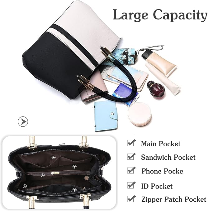 Women Handbag Fashion Top-Handle Bags Ladies Tote Shoulder Bag Female