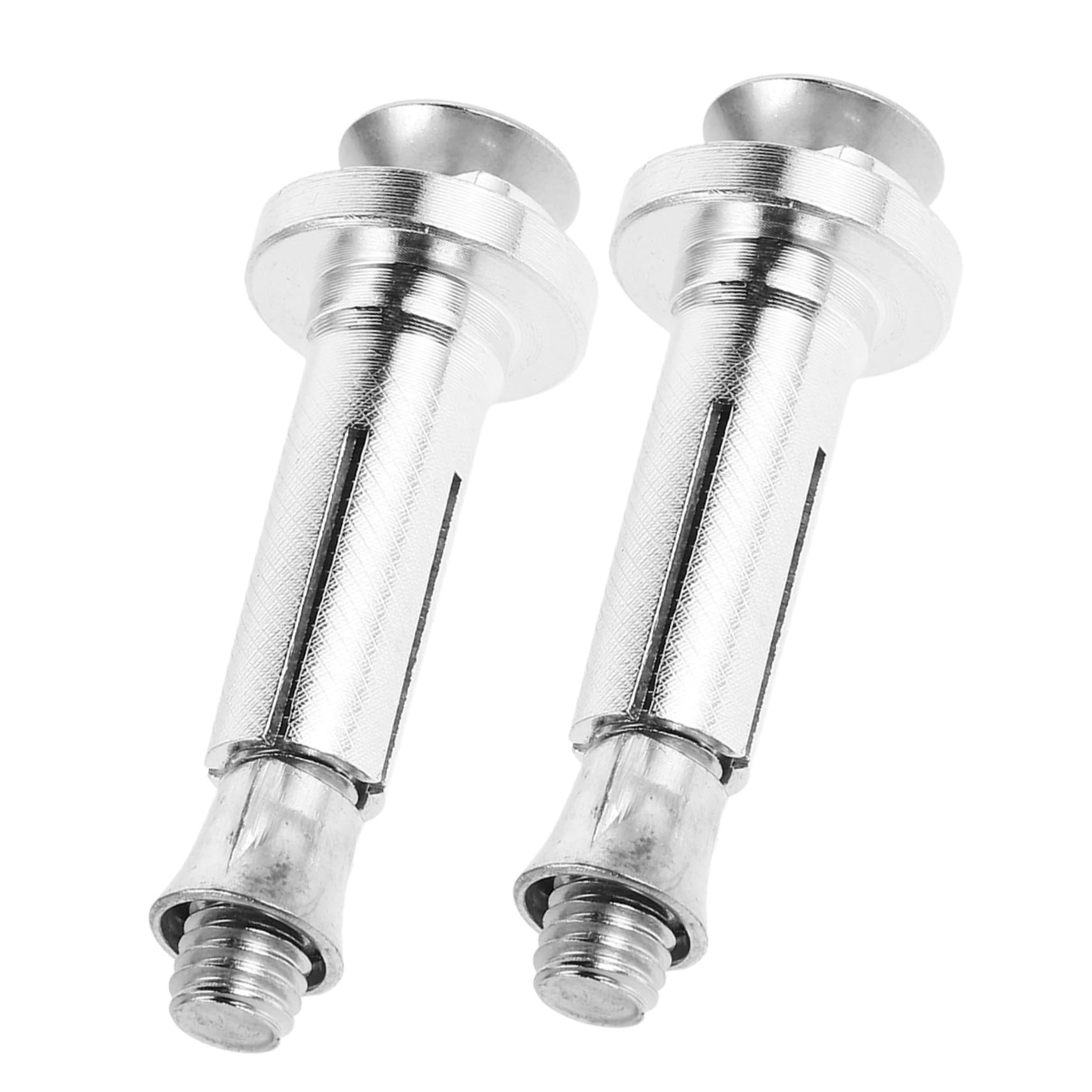 Ciieeo Kit de Montage Fixation Sécurisée 2 Vis en Aluminium Argenté Compatible Guidon 22/28mm, Accessoires Polyvalents pour Protège-mains de Moto et Quad pour Moto Tout-usage