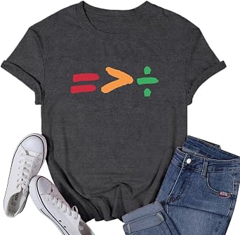 Equality Shirt for Women Human Rights Tshirt African American Tee Tops