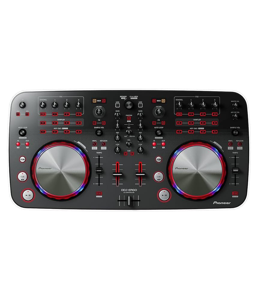 Pioneer DDJ-ERGO-V DJコントローラー Review & Video: Pioneer DDJ-ERGO-V DJ Controller - Digital