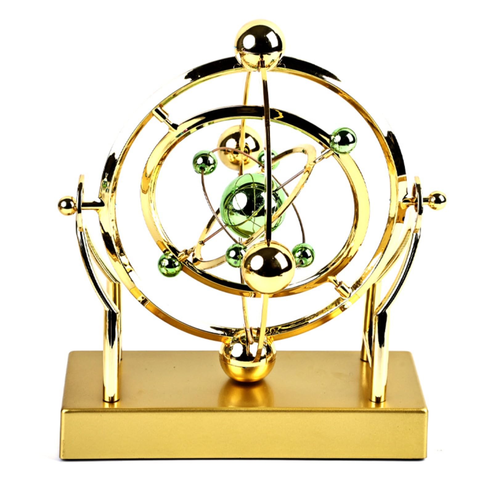 Celestial Orbit Perpetual Motion Pendulum,Perpetual Motion Machine Kinetic Art,Perpetual Motion Desk Toy,Newtons Cradle Perpetual Motion Machine for Desk Decorations,Cool Gadgets Physics Teacher Gifts