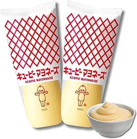 Kit 2x Maionese Japonesa KEW PIE 130g Cremosa e Sabor Autêntico KEW PIE