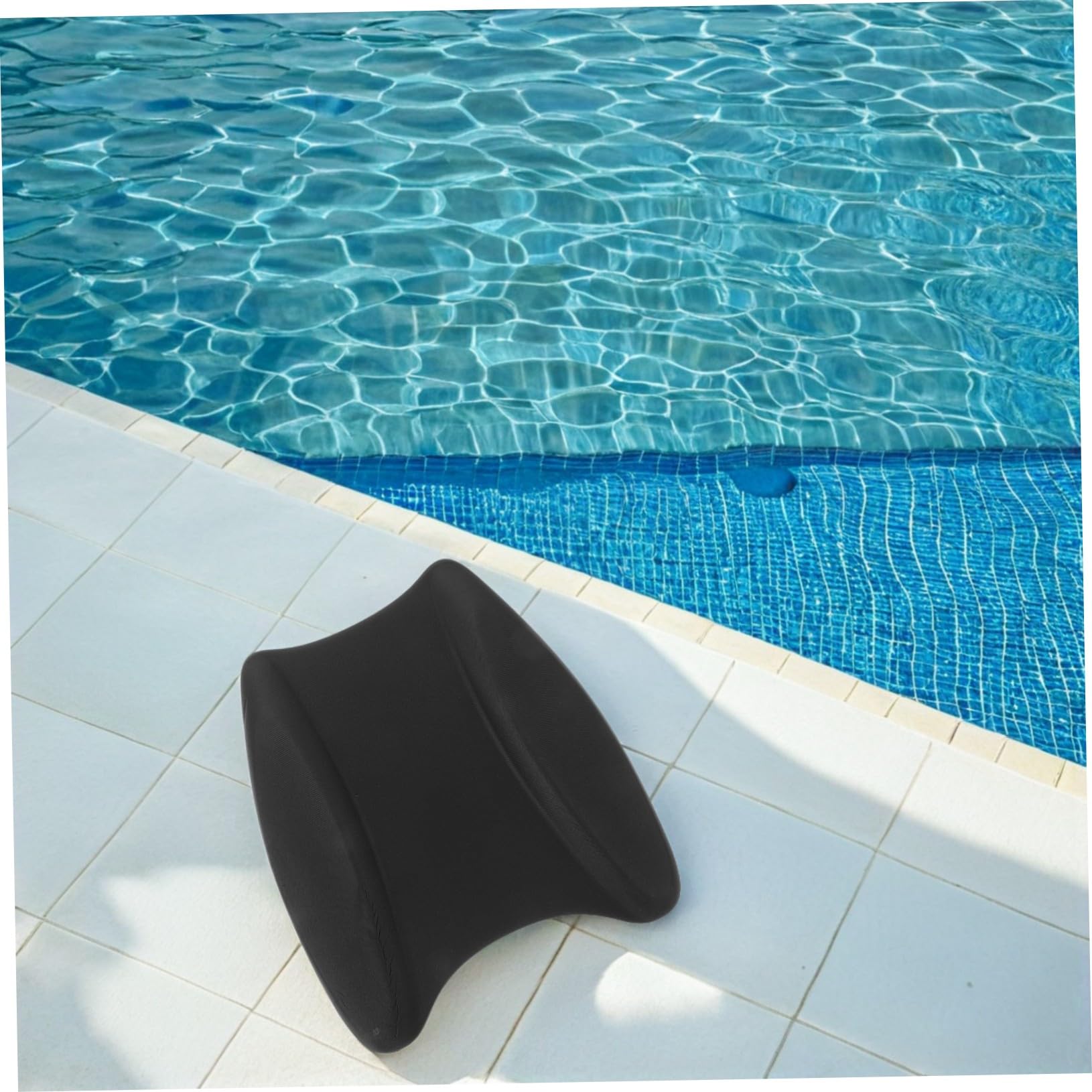VOSAREA Tabla de Natación 2 Piezas para Entrenamiento en Piscina Eva Negra