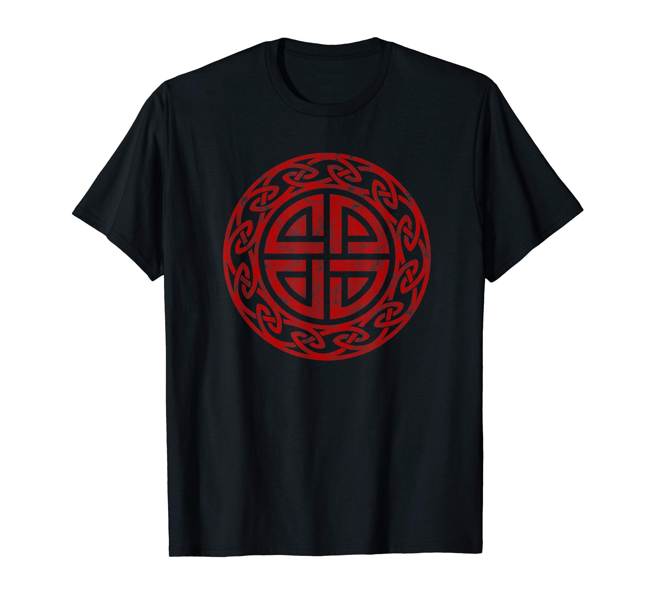 Protection Shield Knot Celtic Norse Viking Symbol Odin Thor T-ShirtOEKO-TEX STANDARD 100