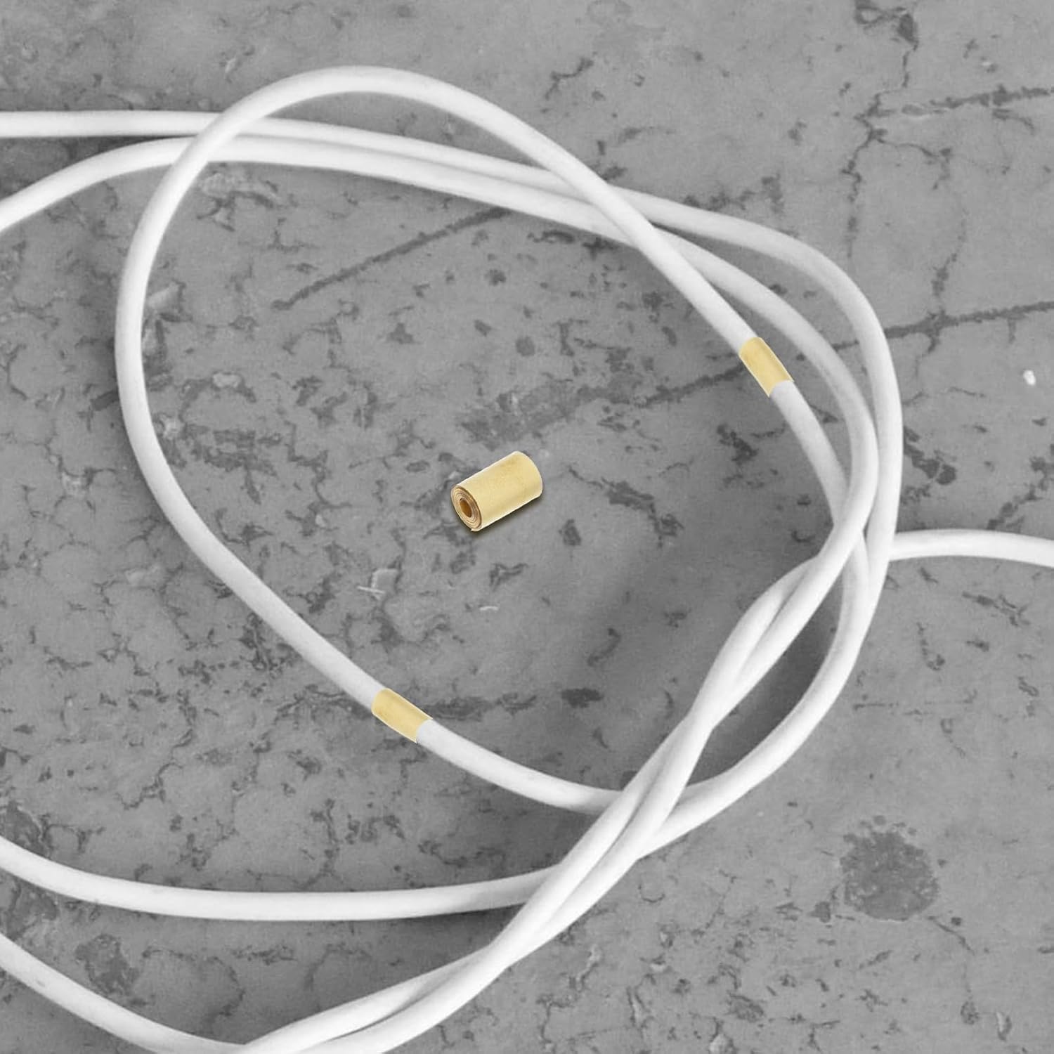 Roleader Pure Copper Brass Strip 0.02mm X 10mm X 1m Roll for Crafts Electrical Repairs Grounding Wire Industrial Use