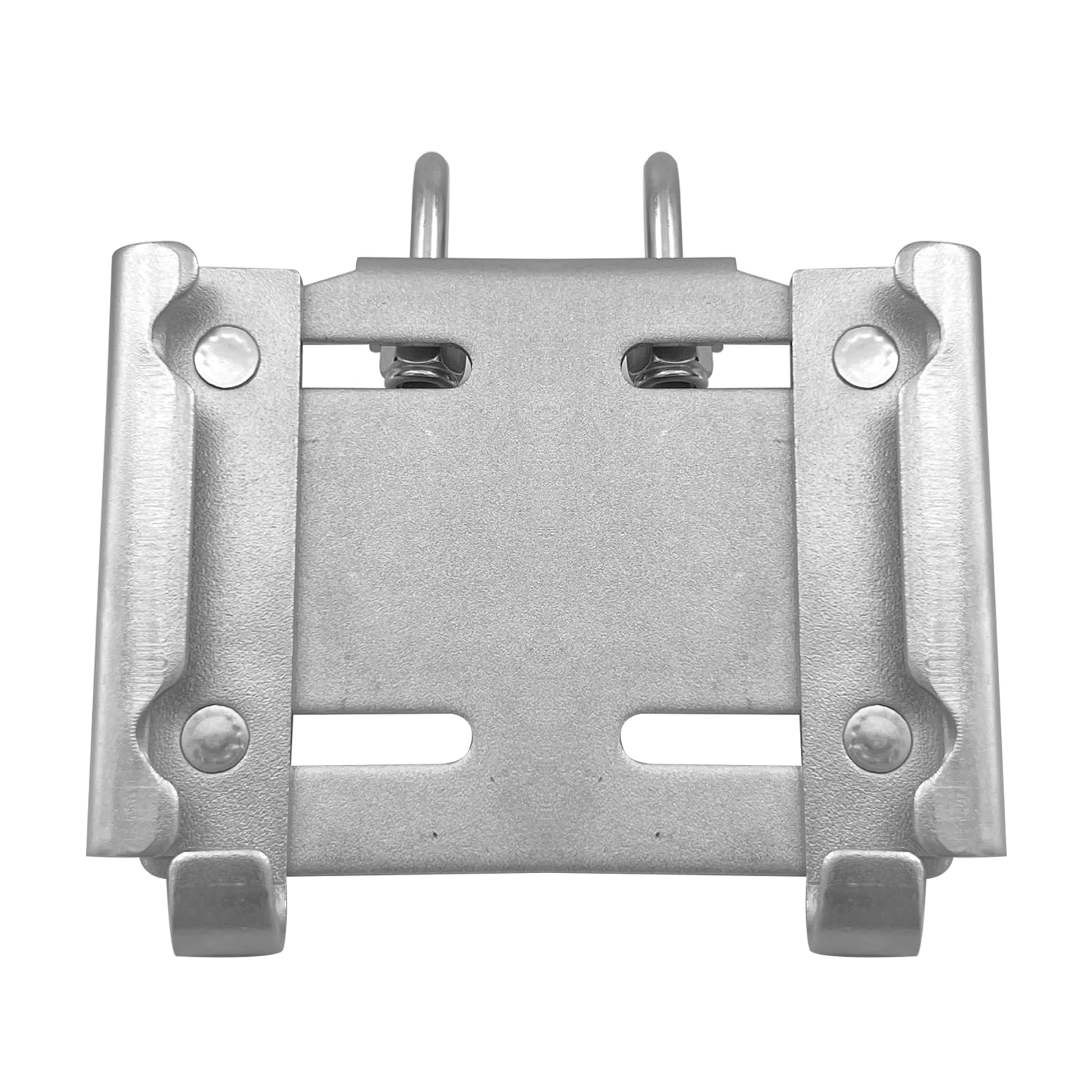ISURE MARINE Horizontale Stützschienenhalterung aus Edelstahl, Schienenmontage, Fluke-Ankerhalterung, robust, langlebig, hohe Härte (passend für 2,2 cm bis 2,5 cm Schienen) für Boote, Yachten, Schiffe