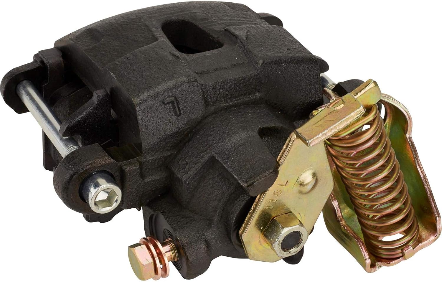 Amazon 1978年以降 GM メトリック 緊急ブレーキキャリパー、LH 5.45マウントボルト ブレーキキャリパー 車＆バイク