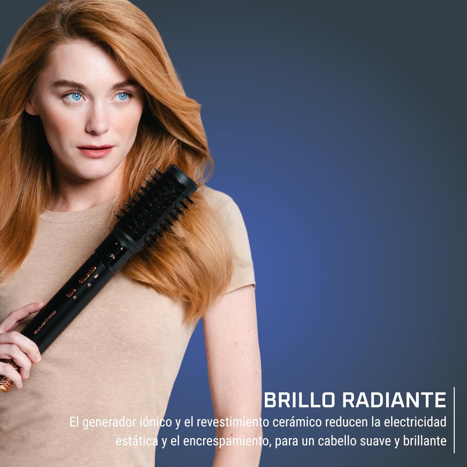 Rowenta Air Shape styler with the drying nozzle attached