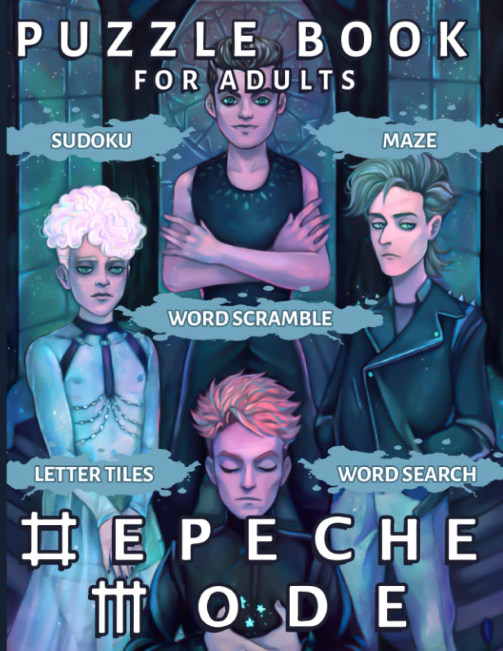 Depeche Puzzle Book: Art The Ultimate Mode Sudoku Activity Lover Gifts Letter Tiles Activities Books For Adults, Teenagers