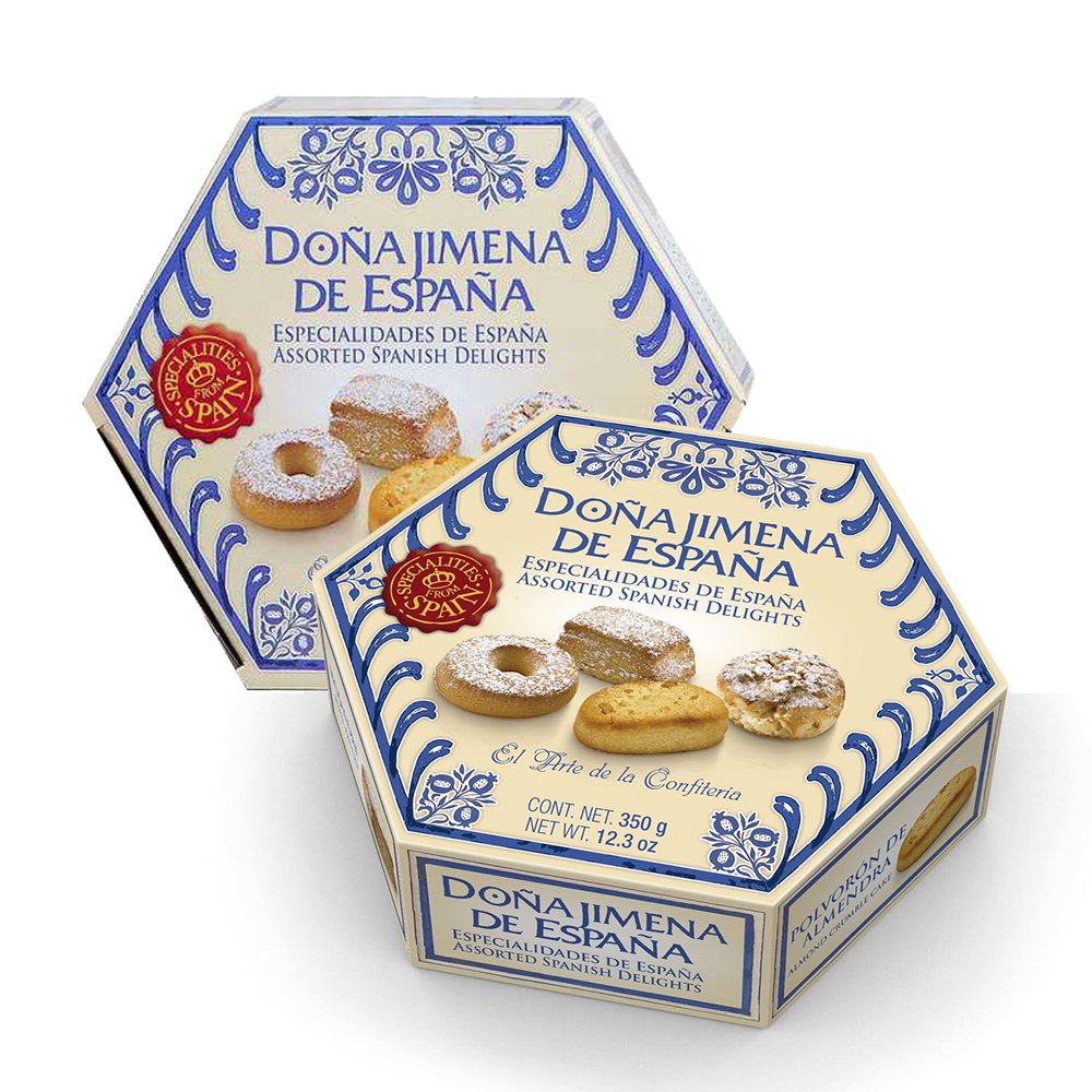 2 x 350g Dona Jimena Spanish Biscuit Assortment