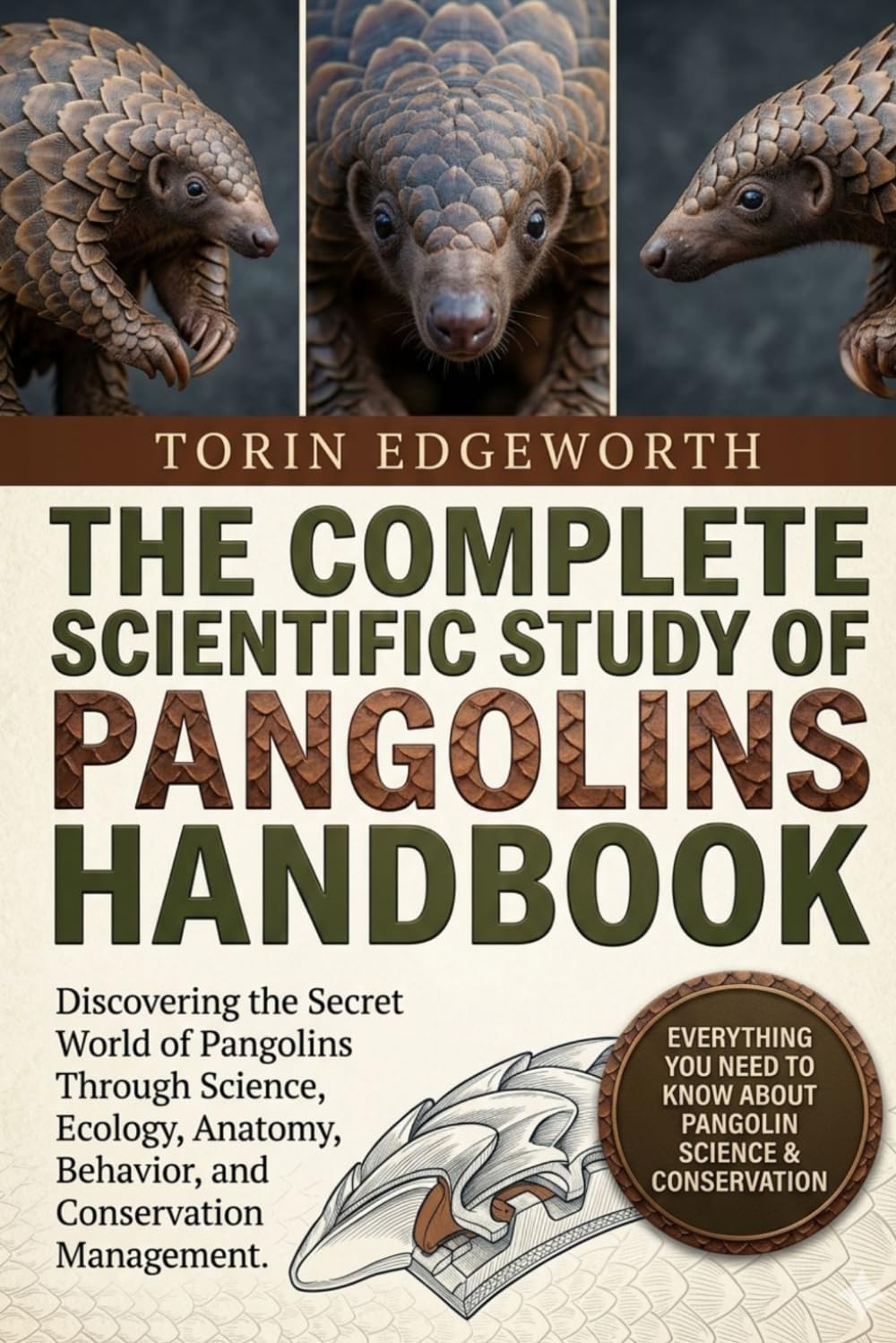 THE COMPLETE SCIENTIFIC STUDY OF PANGOLINS HANDBOOK: Discovering the Secret World of Pangolins Through Science, Ecology, Anatomy, Behavior, and Conservation Management