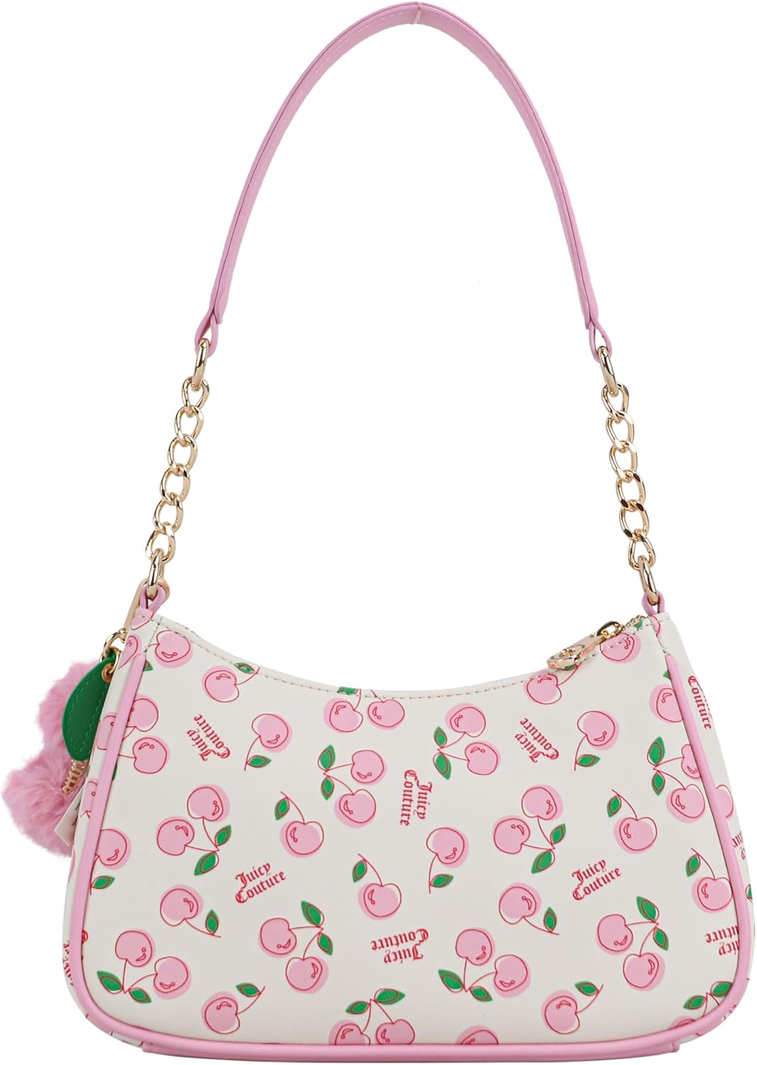 Juicy Couture Women's Cherry Girl Shoulder Bag, Stylish & Versatile Purse for Everyday Wear