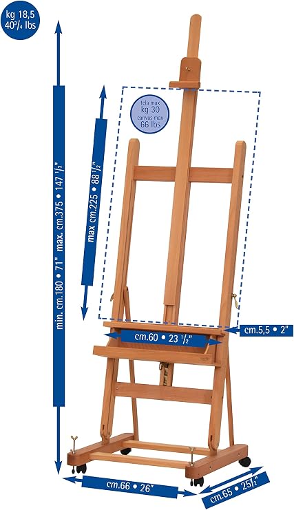 Mabef MBM-06D Deluxe Studio Easel